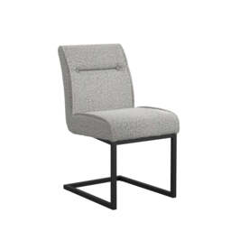 Cleaver Smoked Pearl and Black Dining Chairs (Set Of 2) - thumbnail 1