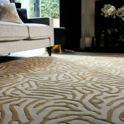 Katherine Carnaby Coral 120x180cm Gold Rug - thumbnail 3
