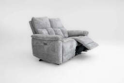 Klint Grez Lay-Z-Boy Style Fabric Power Recliner 2 Seater Sofa - thumbnail 4