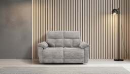 Klint Grez Lay-Z-Boy Style Fabric Power Recliner 2 Seater Sofa - thumbnail 3
