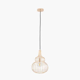 Dania French Gold Metal Wire Shaped Pendant - thumbnail 3