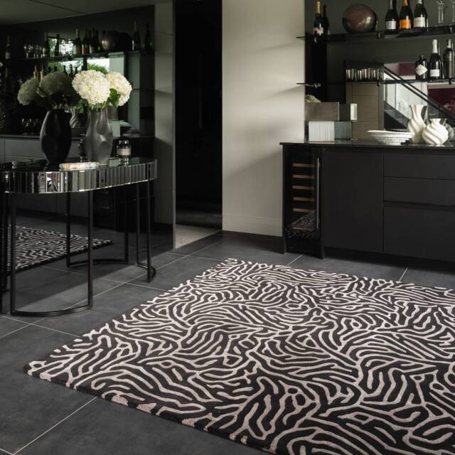 Katherine Carnaby Coral 240x340cm Gunmetal Rug - image 1