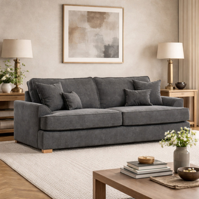 Large Sofa Davis City 95 Alba - Birchley - The Great Sofa Company - Stamford - Heron - Harrogate - Ophelia - image 1