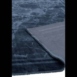 Zehraya 200x290cm ZE02 Ink Blue Border Rug - thumbnail 5