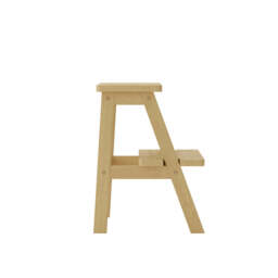 ADDIE GREY WASH STOOL - thumbnail 4