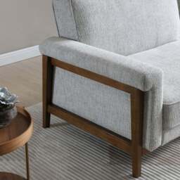 Daphne Natural Cord Ashbury Sofa Bed - thumbnail 3