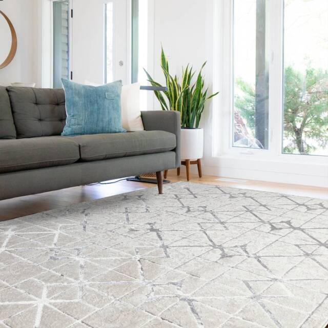 Aurora 200x290cm Lattice Rug AU11 Rug - image 1