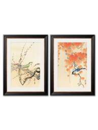 c.1910 Garden Birds - Ohara Koson - thumbnail 1