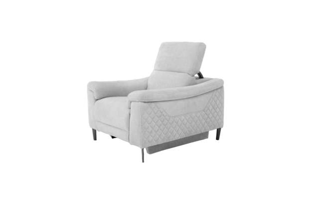 Orbit Ivory Lay-Z-Boy Style Fabric Power Recliner Armchair - Paolo - Callie - Penny - Daytona - Revel - Sonder - DFS - image 1