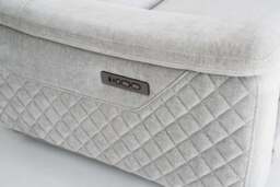 Orbit Ivory Lay-Z-Boy Style Fabric Power Recliner Armchair - Paolo - Callie - Penny - Daytona - Revel - Sonder - DFS - thumbnail 5