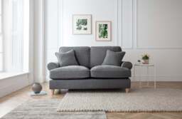 2 Seater Sofa Manhattan Charcoal The Great Sofa Company - Victoria - Bromfield - Lola - Alfie - Mari - Longfellow - Duresta Style - thumbnail 2