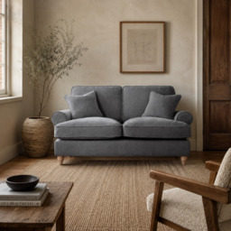 2 Seater Sofa Manhattan Charcoal The Great Sofa Company - Victoria - Bromfield - Lola - Alfie - Mari - Longfellow - Duresta Style