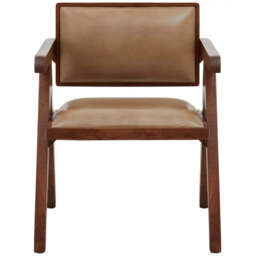 Buffalo Natural Leather Armchair - thumbnail 1