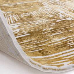 Kuza 200x290cm Portrait Gold Rug - thumbnail 6