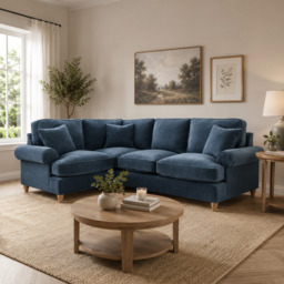 1 Corner 2 Manhattan Navy The Great Sofa Company - Victoria - Bromfield - Lola - Alfie - Mari - Longfellow - Duresta Style - thumbnail 1