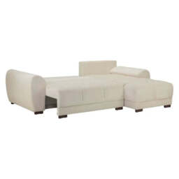 Azzuro Sofa Bed Cream Universal Corner Eastley - Kip - Quercioli - Barete - Metropolitan - Portobello - Aissa Style - thumbnail 5