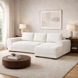 Azzuro Sofa Bed Cream Universal Corner Eastley - Kip - Quercioli - Barete - Metropolitan - Portobello - Aissa Style - thumbnail 1