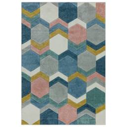 Sketch 120x170cm SK10 Hexagon Multi Rug - thumbnail 2