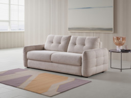 Athens Sofabed Beige 3 Seater - thumbnail 4