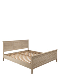 "Ennis Oak & Ash 4'6"""" Bed Frame" - thumbnail 2