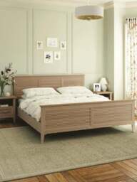 "Ennis Oak & Ash 4'6"""" Bed Frame" - thumbnail 5