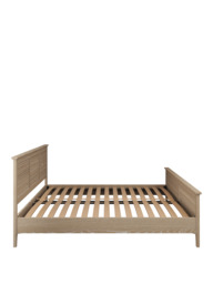 "Ennis Oak & Ash 4'6"""" Bed Frame" - thumbnail 4