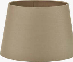 Adelaide 35cm Taupe Tapered Cotton Mix Lampshade - thumbnail 4