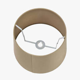 Adelaide 35cm Taupe Tapered Cotton Mix Lampshade - thumbnail 3