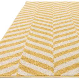 Muse 066x240cm Yellow Chevron Rug MU08 Rug - thumbnail 3