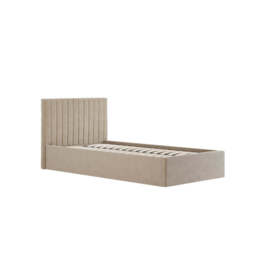 BERLIN BEIGE OTTOMAN SINGLE BED - thumbnail 1