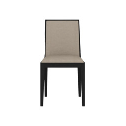 Lotus Dining Chair Wenge Beige (Sold In Pairs) - thumbnail 1