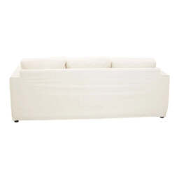 Menton 3 Seat Cream Sofa - thumbnail 5