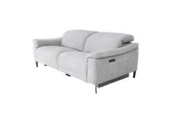 Orbit Ivory Lay-Z-Boy Style Fabric Power Recliner 3 Seater Sofa - Paolo - Callie - Penny - Daytona - Revel - Sonder - DFS - thumbnail 2