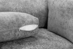 Bishop Fullback Sofa Platinum U Shape Corner Morgan - Malvern - Somerford - Calix - Euphoria - Plush Style - thumbnail 5