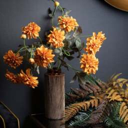 Orange Dahlia Spray - thumbnail 1