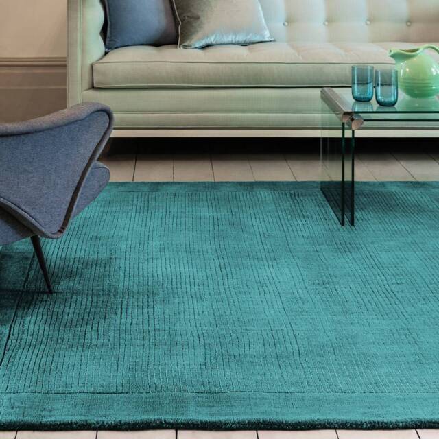 York 068x240cm Teal Rug - image 1