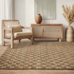 Naturi 200x290cm Olive Green Rug - thumbnail 1