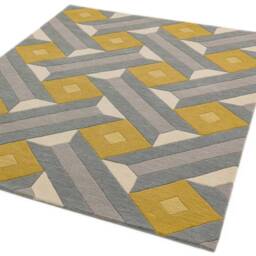 Reef Runner 066x200cm RF01 Motif Ochre Grey Rug - thumbnail 3