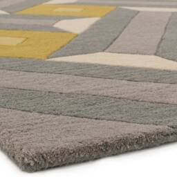 Reef Runner 066x200cm RF01 Motif Ochre Grey Rug - thumbnail 6