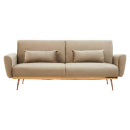 Hatton Mink Velvet Sofa Bed - thumbnail 5