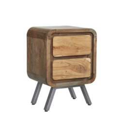 Aspen 2 Drawer Lamp Table - thumbnail 1