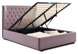 Athena Heather Velvet Super King Kensington Ottoman Bed Velvet - thumbnail 3