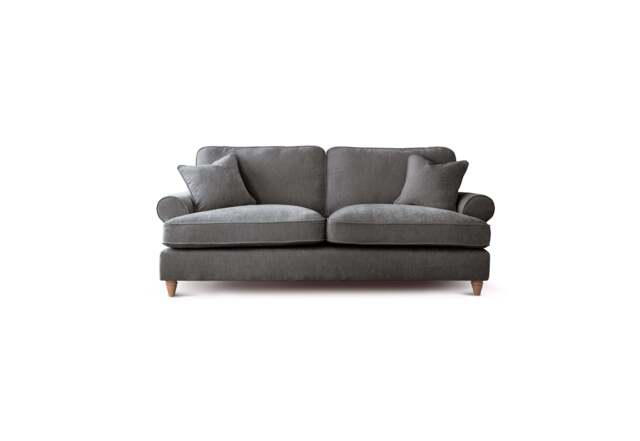 3 Seater Sofa Manhattan Charcoal The Great Sofa Company - Victoria - Bromfield - Lola - Alfie - Mari - Longfellow - Duresta Style - image 1