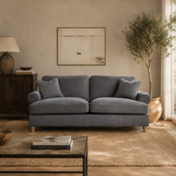 3 Seater Sofa Manhattan Charcoal The Great Sofa Company - Victoria - Bromfield - Lola - Alfie - Mari - Longfellow - Duresta Style - thumbnail 1