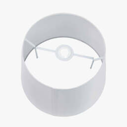Adelaide 40cm Ivory Tapered Cotton Mix Lampshade - thumbnail 2
