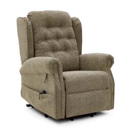 Vigo Rise and Recline Chair Mink Brown
