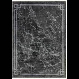 Zehraya 120x180cm ZE03 Grey Border Rug - thumbnail 2