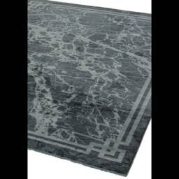 Zehraya 120x180cm ZE03 Grey Border Rug - thumbnail 3