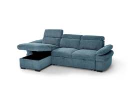 Hudson Sofabed Blue Universal Corner Sofa - thumbnail 4