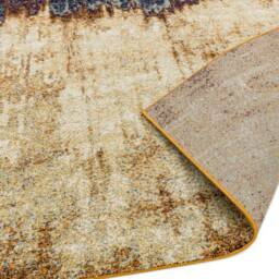 Nova 120x170cm Distress Orange Rug NV04 Rug - thumbnail 5